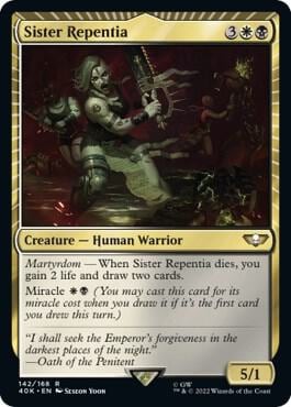 Sister Repentia, Universes Beyond: Warhammer 40,000 142