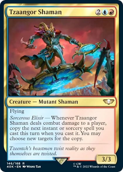 Tzaangor Shaman, Universes Beyond: Warhammer 40,000 146