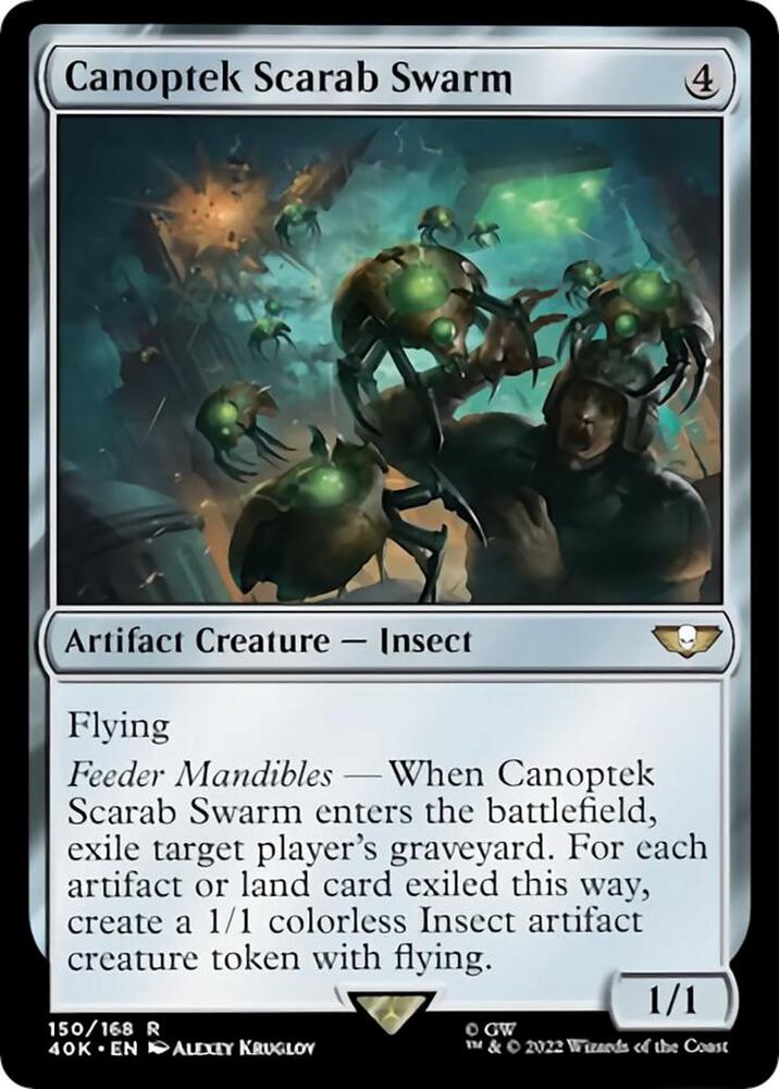 Canoptek Scarab Swarm, Universes Beyond: Warhammer 40,000 150
