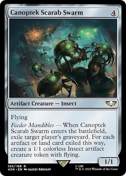 Canoptek Scarab Swarm, Universes Beyond: Warhammer 40,000 150