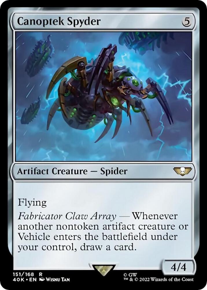 Canoptek Spyder (Surge Foil), Universes Beyond: Warhammer 40,000 151