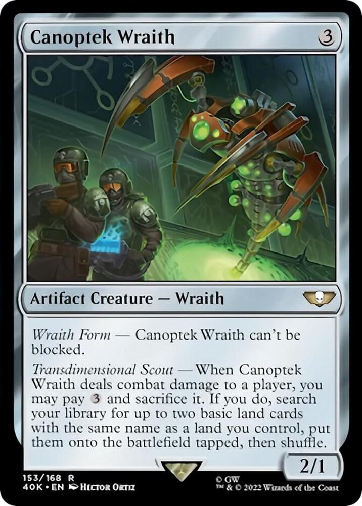 Canoptek Wraith (Surge Foil), Universes Beyond: Warhammer 40,000 153