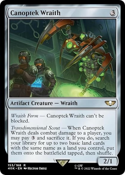 Canoptek Wraith (Surge Foil), Universes Beyond: Warhammer 40,000 153