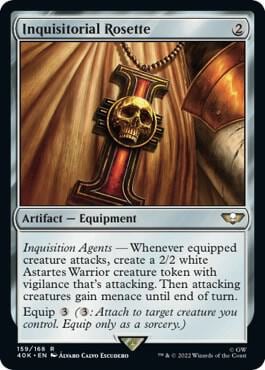 Inquisitorial Rosette (Surge Foil), Universes Beyond: Warhammer 40,000 159