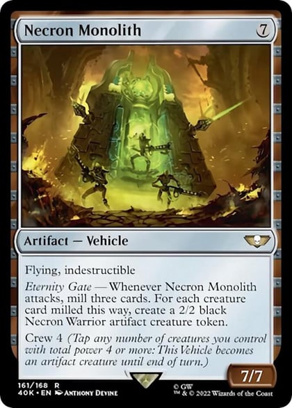 Necron Monolith, Universes Beyond: Warhammer 40,000 161