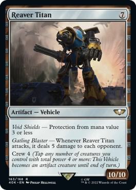 Reaver Titan, Universes Beyond: Warhammer 40,000 163