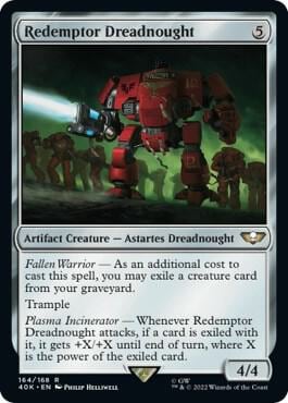 Redemptor Dreadnought, Universes Beyond: Warhammer 40,000 164