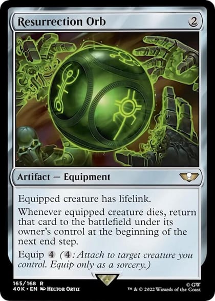 Resurrection Orb (Surge Foil), Universes Beyond: Warhammer 40,000 165