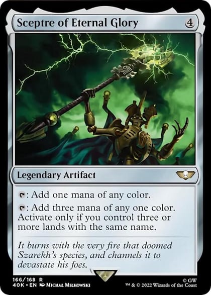 Sceptre of Eternal Glory, Universes Beyond: Warhammer 40,000 166