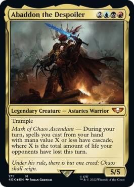 Abaddon the Despoiler, Universes Beyond: Warhammer 40,000 171