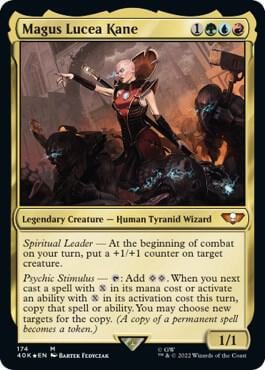 Magus Lucea Kane, Universes Beyond: Warhammer 40,000 174