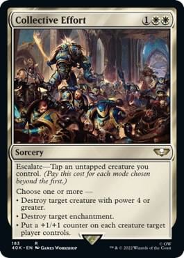 Collective Effort, Universes Beyond: Warhammer 40,000 183