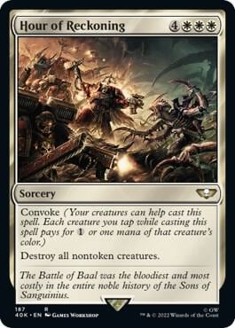 Hour of Reckoning, Universes Beyond: Warhammer 40,000 187