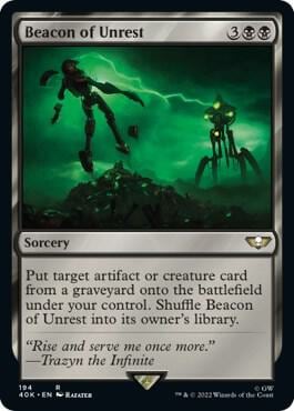 Beacon of Unrest, Universes Beyond: Warhammer 40,000 194