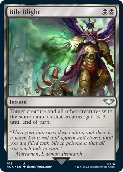 Bile Blight (Surge Foil), Universes Beyond: Warhammer 40,000 195