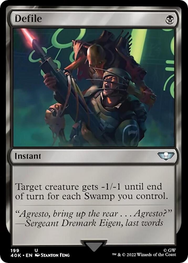 Defile, Universes Beyond: Warhammer 40,000 199