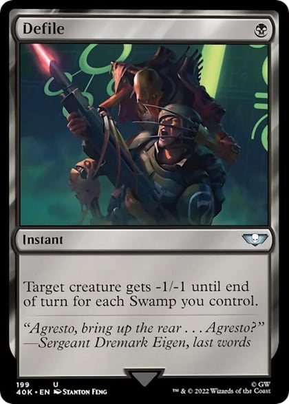 Defile, Universes Beyond: Warhammer 40,000 199