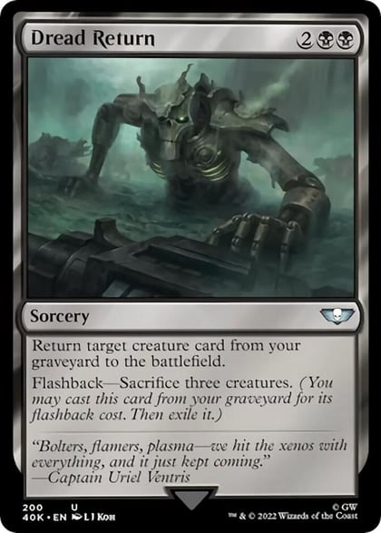 Dread Return (Surge Foil), Universes Beyond: Warhammer 40,000 200