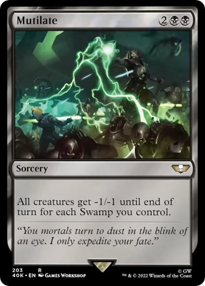 Mutilate (Surge Foil), Universes Beyond: Warhammer 40,000 203