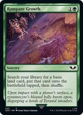 Rampant Growth, Universes Beyond: Warhammer 40,000 220