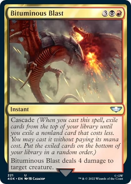 Bituminous Blast, Universes Beyond: Warhammer 40,000 221