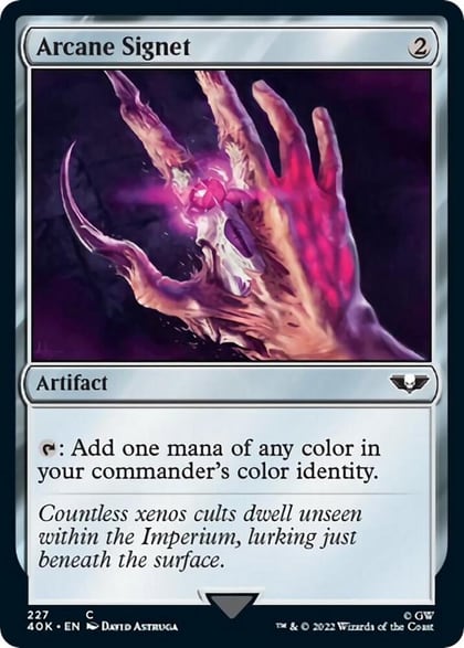 Arcane Signet (227), Universes Beyond: Warhammer 40,000 227