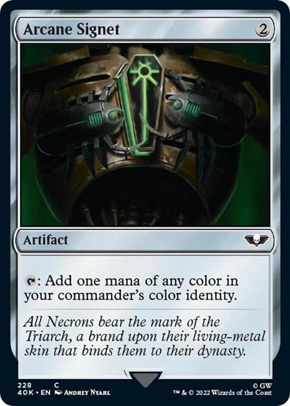 Arcane Signet (228), Universes Beyond: Warhammer 40,000 228
