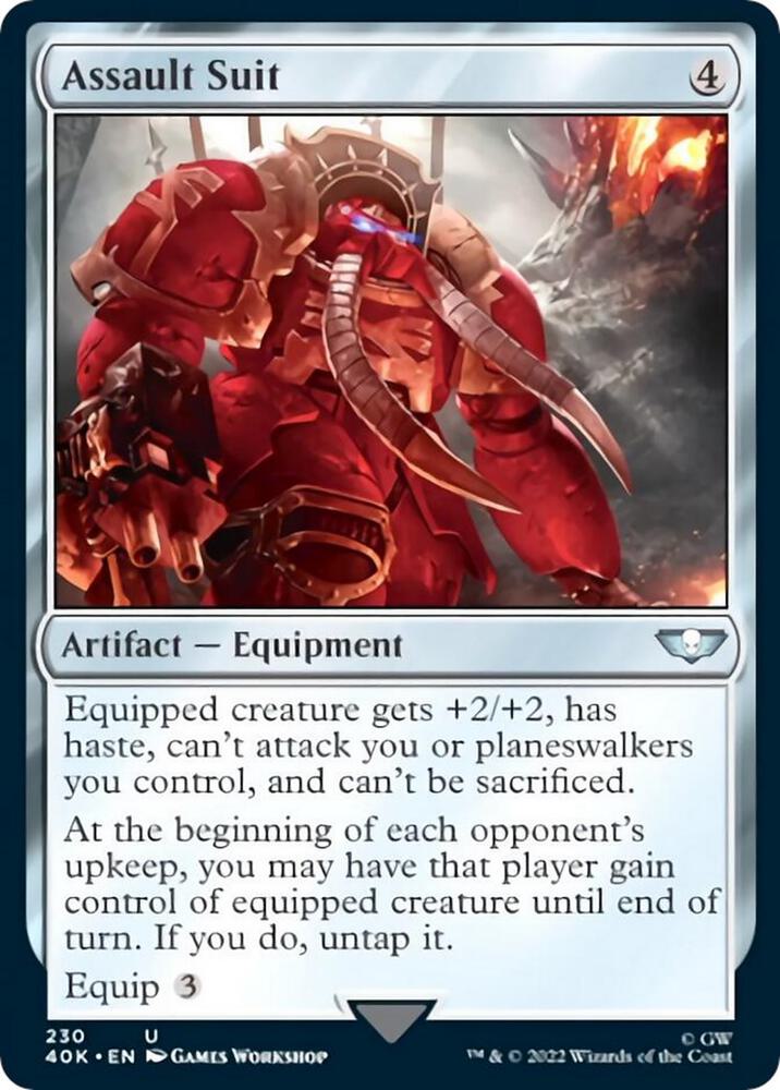 Assault Suit, Universes Beyond: Warhammer 40,000 230