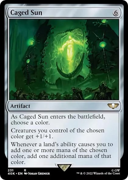 Caged Sun (Surge Foil), Universes Beyond: Warhammer 40,000 231