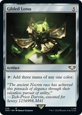 Gilded Lotus (Surge Foil), Universes Beyond: Warhammer 40,000 239