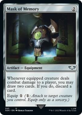Mask of Memory (Surge Foil), Universes Beyond: Warhammer 40,000 243