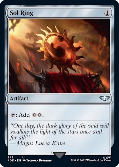 Sol Ring (249), Universes Beyond: Warhammer 40,000 249