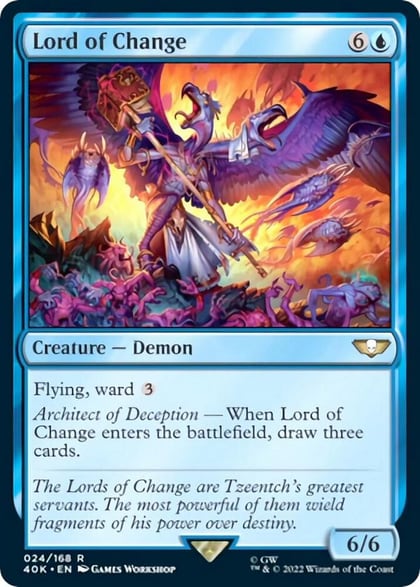 Lord of Change, Universes Beyond: Warhammer 40,000 24