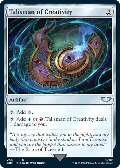 Talisman of Creativity, Universes Beyond: Warhammer 40,000 253