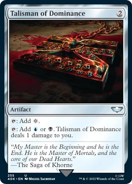 Talisman of Dominance (255), Universes Beyond: Warhammer 40,000 255