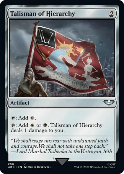 Talisman of Hierarchy, Universes Beyond: Warhammer 40,000 256