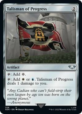 Talisman of Progress, Universes Beyond: Warhammer 40,000 258