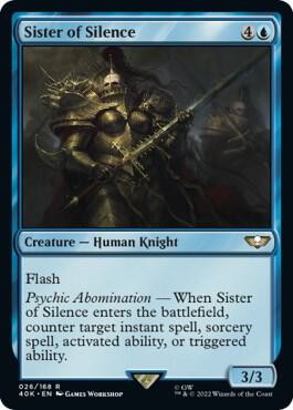 Sister of Silence, Universes Beyond: Warhammer 40,000 26