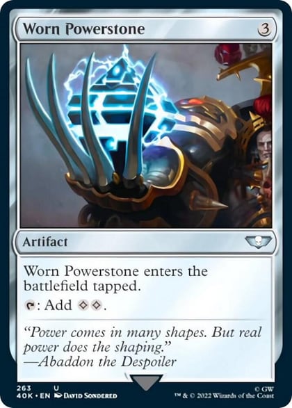 Worn Powerstone (Surge Foil), Universes Beyond: Warhammer 40,000 263