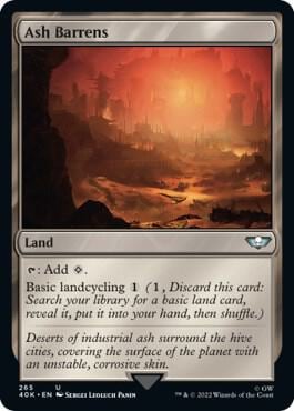 Ash Barrens, Universes Beyond: Warhammer 40,000 265