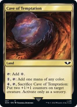 Cave of Temptation (Surge Foil), Universes Beyond: Warhammer 40,000 267