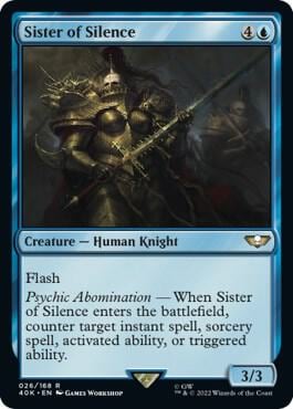 Sister of Silence, Universes Beyond: Warhammer 40,000 26
