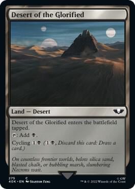 Desert of the Glorified, Universes Beyond: Warhammer 40,000 275