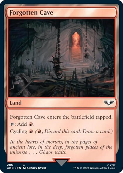 Forgotten Cave, Universes Beyond: Warhammer 40,000 280