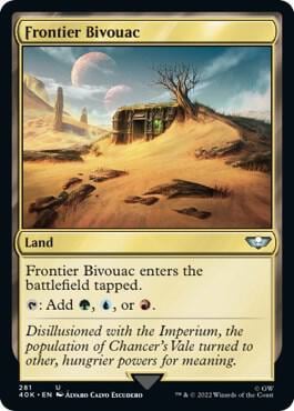 Frontier Bivouac, Universes Beyond: Warhammer 40,000 281