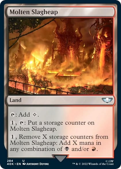 Molten Slagheap, Universes Beyond: Warhammer 40,000 284