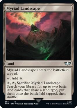Myriad Landscape (Surge Foil), Universes Beyond: Warhammer 40,000 285