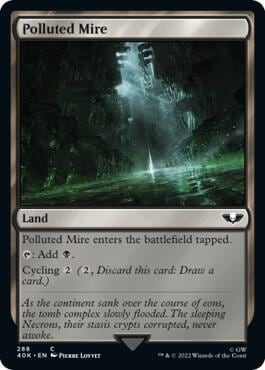 Polluted Mire (Surge Foil), Universes Beyond: Warhammer 40,000 288