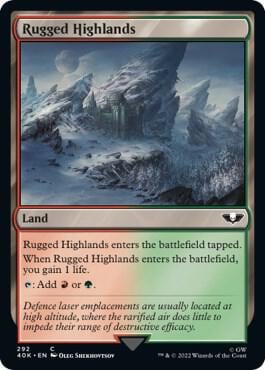 Rugged Highlands, Universes Beyond: Warhammer 40,000 292