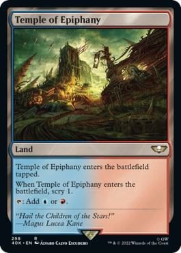 Temple of Epiphany (Surge Foil), Universes Beyond: Warhammer 40,000 298